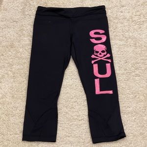 Lululemon Soul Cycle cropped leggings